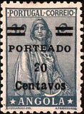 Angola 1949 Postage Dues - Surcharged-Stamps-Angola-StampPhenom