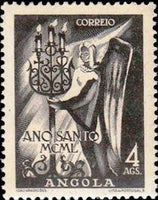 Angola 1950 Holy Year-Stamps-Angola-StampPhenom