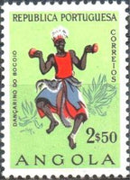Angola 1957 Natives - Costumes-Stamps-Angola-StampPhenom