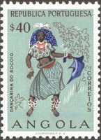 Angola 1957 Natives - Costumes-Stamps-Angola-StampPhenom