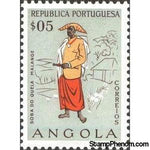 Angola 1957 Natives - Costumes-Stamps-Angola-StampPhenom