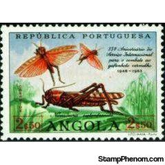 Angola 1963 Locust Eradication Service-Stamps-Angola-StampPhenom