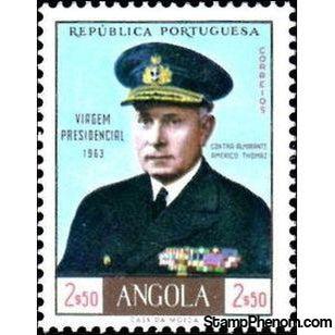 Angola 1963 Presidential Visit-Stamps-Angola-StampPhenom