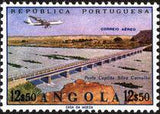 Angola 1965 Airmail - Aircrafts and Landscapes-Stamps-Angola-StampPhenom
