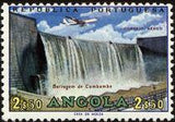 Angola 1965 Airmail - Aircrafts and Landscapes-Stamps-Angola-StampPhenom