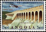 Angola 1965 Airmail - Aircrafts and Landscapes-Stamps-Angola-StampPhenom