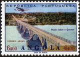 Angola 1965 Airmail - Aircrafts and Landscapes-Stamps-Angola-StampPhenom