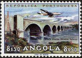 Angola 1965 Airmail - Aircrafts and Landscapes-Stamps-Angola-StampPhenom