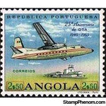 Angola 1965 Angolan Airline - 25th Anniversary-Stamps-Angola-StampPhenom