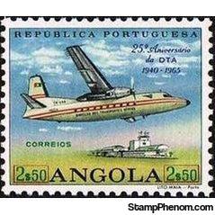 Angola 1965 Angolan Airline - 25th Anniversary-Stamps-Angola-StampPhenom