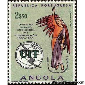 Angola 1965 I.T.U. - Centenary-Stamps-Angola-StampPhenom