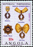 Angola 1967 Portuguese Civil and Military Orders-Stamps-Angola-StampPhenom