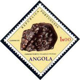 Angola 1970 Fossils and Minerals from Angola-Stamps-Angola-StampPhenom