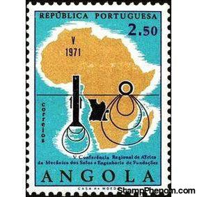 Angola 1971 Soil and Foundation Engineering-Stamps-Angola-StampPhenom