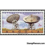 Angola 1974 Inauguration of Satellite Communications Station Network-Stamps-Angola-StampPhenom