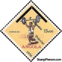 Angola 1976 Saint Sylvestre Games - Overprinted-Stamps-Angola-StampPhenom
