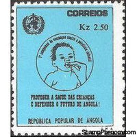 Angola 1977 Polio Vaccination Campaign-Stamps-Angola-StampPhenom