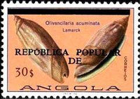 Angola 1977 Previous Stamps Overprinted - "REPUBLICA POPULAR DE"-Stamps-Angola-StampPhenom