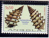 Angola 1981 Sea Shells Overprinted-Stamps-Angola-StampPhenom