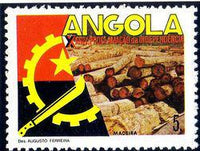 Angola 1985 10th Anniversary National Independence-Stamps-Angola-StampPhenom