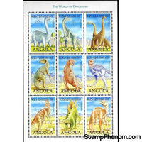 Angola 1998 The World of Dinosaurs (2nd Issue)-Stamps-Angola-StampPhenom