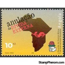 Angola 2002 Socialist International Congress - Cancellation of external debt-Stamps-Angola-StampPhenom