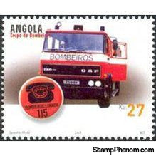 Angola 2004 Fire men-Stamps-Angola-StampPhenom