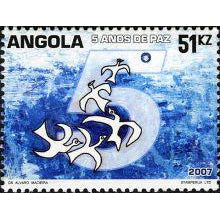 Angola 2007 Five Years in Peace-Stamps-Angola-StampPhenom