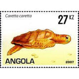 Angola 2007 Marine Turtles-Stamps-Angola-StampPhenom