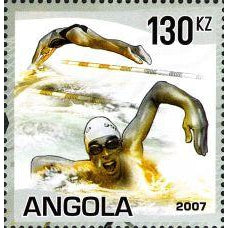 Angola 2007 Olympic Games Beijing 2008-Stamps-Angola-StampPhenom