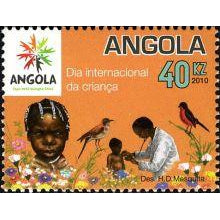 Angola 2010 International Childrens Day-Stamps-Angola-StampPhenom