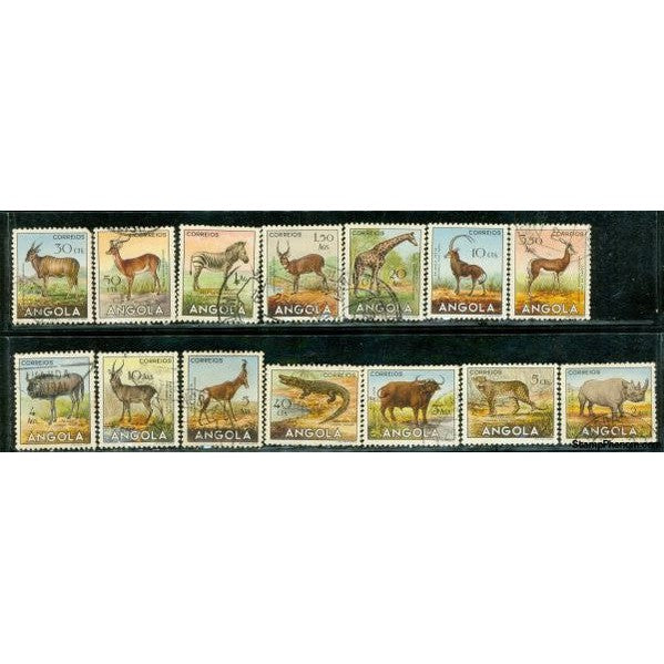 Angola Animals , 14 stamps