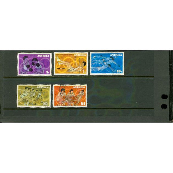 Antigua Olympics , 5 stamps