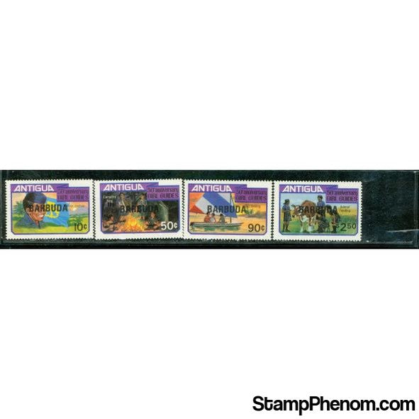 Antigua & Barbuda Scouting Lot 3 , 4 stamps