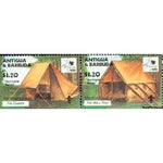 Antigua & Barbuda Scouting , 2 stamps