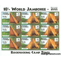 Antigua & Barbuda Scouting , 9 stamps