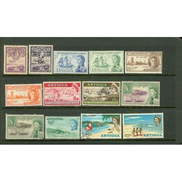 Antigua Lot , 13 stamps - Antigua Lot , 13 stamps
