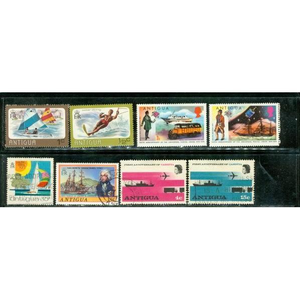 Antigua Lot , 8 stamps - Antigua Lot , 8 stamps
