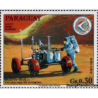 Paraguay 1973 Apollo 15