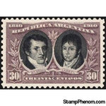 Argentina 1910 Manuel Belgrano (1770-1820) & Juan Larrea (1782-1847)