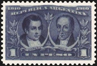 Argentina 1910 Mariano Moreno (1778-1811) & Juan José Paso (1758-1833)