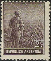 Argentina 1911 Agricultural workman