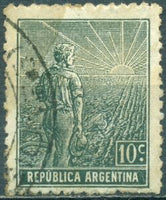 Argentina 1911 Agricultural workman