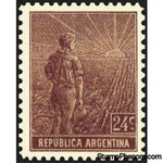 Argentina 1911 Agricultural workman - perf. 13¼x12½