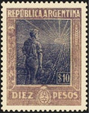 Argentina 1912 Agricultural workman