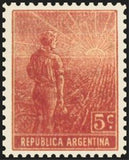 Argentina 1912 Agricultural workman - perf. 13¼