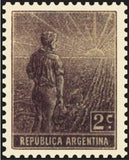 Argentina 1915 Agricultural workman - perf. 13¼x12½