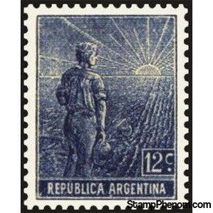 Argentina 1915 Agricultural workman - perf. 13¼