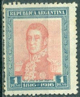 Argentina 1916 José Francisco de San Martín (1778-1850)