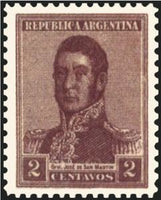 Argentina 1917 José Francisco de San Martín (1778-1850)